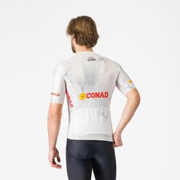 CASTELLI Cyklistický dres s krátkým rukávem - GIRO 108 COMPETIZIONE 3 - bílá