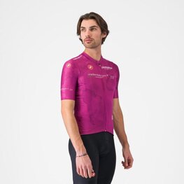 CASTELLI Cyklistický dres s krátkým rukávem - GIRO 108 COMPETIZIONE 3 - fialová