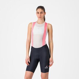 CASTELLI Cyklistické kalhoty krátké s laclem - GIRO PRIMA 2 DT W - černá
