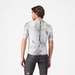 CASTELLI Cyklistický dres s krátkým rukávem - GIRO ESPRESSO - šedá