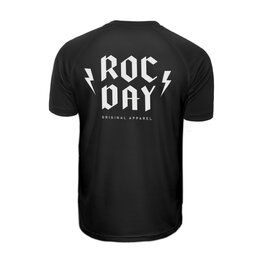 ROCDAY Cyklistický dres s krátkým rukávem - PARK - černá
