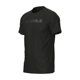 ALÉ Cyklistické triko s krátkým rukávem - T-SHIRT - černá