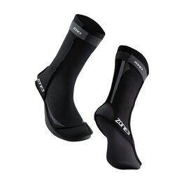 ZONE3 Cyklistické ponožky klasické - NEOPRENE SWIM SOCKS  - černá