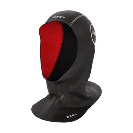 ZONE3 Cyklistická kukla - NEOPRENE BALACLAVA  - černá