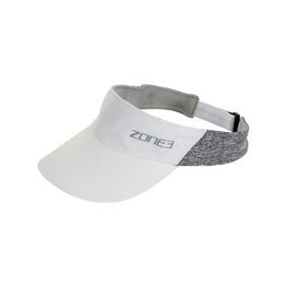 ZONE3 kšilt - LIGHTWEIGHT RACE VISOR  - bílá/šedá