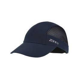 ZONE3 Cyklistická čepice - RUNNING BASEBALL CAP  - modrá