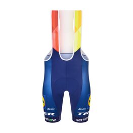 SANTINI Cyklistické kalhoty krátké s laclem - LIDL TREK - BIB SHORTS