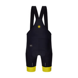 SANTINI Cyklistické kalhoty krátké s laclem - TOUR DE FRANCE - BIB SHORTS - černá