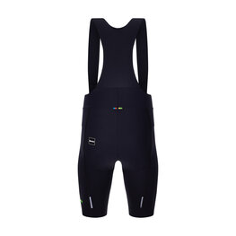 SANTINI Cyklistické kalhoty krátké s laclem - UCI WORLD CHAMPION - černá