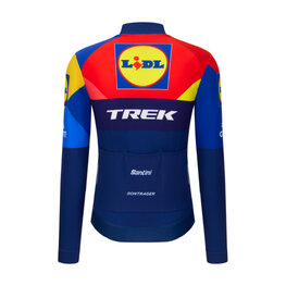 SANTINI Cyklistický dres s dlouhým rukávem zimní - LIDL TREK 2025 - vícebarevná