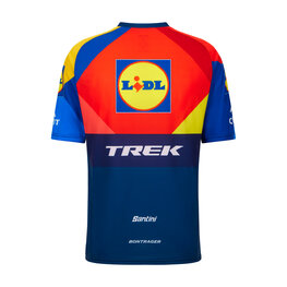SANTINI Cyklistický dres s krátkým rukávem - LIDL TREK 2025 - vícebarevná