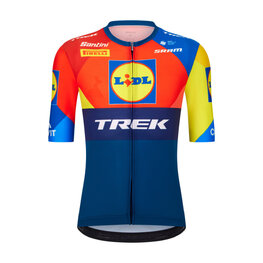 SANTINI Cyklistický dres s krátkým rukávem - LIDL TREK 2025 - vícebarevná