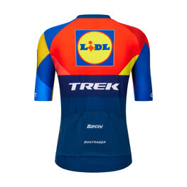 SANTINI Cyklistický dres s krátkým rukávem - LIDL TREK 2025 - vícebarevná