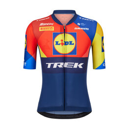 SANTINI Cyklistický dres s krátkým rukávem - LIDL TREK 2025 - vícebarevná