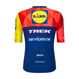 SANTINI Cyklistický dres s krátkým rukávem - LIDL TREK 2026 FAN LINE