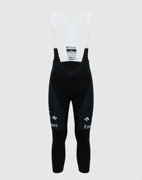 PISSEI Cyklistické kalhoty dlouhé s laclem - UAE TEAM EMIRATES 2024 - černá
