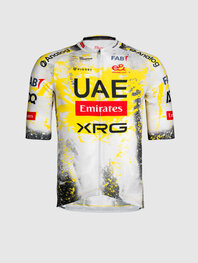 PISSEI Cyklistický dres s krátkým rukávem - UAE TEAM EMIRATES 2025 REPLICA - vícebarevná