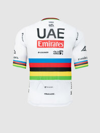 PISSEI Cyklistický dres s krátkým rukávem - UAE TEAM EMIRATES 2024 - vícebarevná