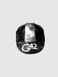 PISSEI Cyklistická čepice - UAE TEAM EMIRATES XRG 2025 - černá/bílá