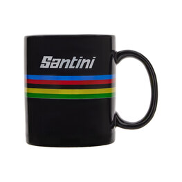 SANTINI šálky - UCI WORLD CHAMPION MUG - černá