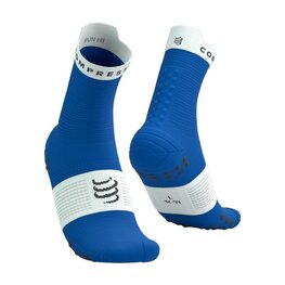 COMPRESSPORT Cyklistické ponožky klasické - PRO RACING SOCKS V4.0 RUN - modrá