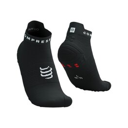 COMPRESSPORT Cyklistické ponožky kotníkové - PRO RACING SOCKS V4.0 RUN - černá
