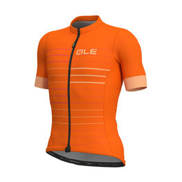 ALÉ Cyklistický dres s krátkým rukávem - ERGO - oranžová