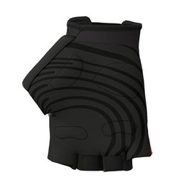 ALÉ Cyklistické rukavice krátkoprsté - DOTS  - růžová/černá