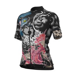 ALÉ Cyklistický dres s krátkým rukávem - OCEAN LADY - vícebarevná