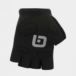 ALÉ Cyklistické rukavice krátkoprsté - AIR - bílá/černá