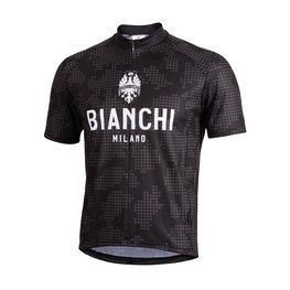 BIANCHI MILANO Cyklistický dres s krátkým rukávem - PRIOLO MTB - černá