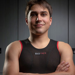 BIOTEX Cyklistické tílko - SUN  - černá