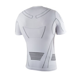 BIOTEX Cyklistické triko s krátkým rukávem - HIGHTECH WARM - bílá