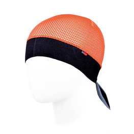 BIOTEX Cyklistická bandana - POWERFLEX NET - oranžová/černá