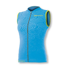 BIOTEX Cyklistický dres bez rukávů - SOFFIO LADY - světle modrá