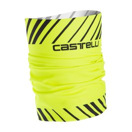 CASTELLI Cyklistický nákrčník - ARRIVO 3 THERMO - černá/žlutá