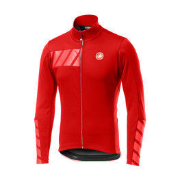 CASTELLI Cyklistická zateplená bunda - RADDOPPIA 2 - červená