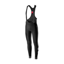 CASTELLI Cyklistické kalhoty dlouhé s laclem - VELOCISSIMO WINTER - černá