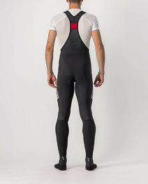 CASTELLI Cyklistické kalhoty dlouhé s laclem - VELOCISSIMO 5 WINTER - černá