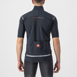 CASTELLI Cyklistický dres s krátkým rukávem - GABBA ROS 2 - antracitová