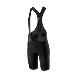 CASTELLI Cyklistické kalhoty krátké s laclem - ENDURANCE 2 - černá