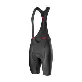 CASTELLI Cyklistické kalhoty krátké s laclem - COMPETIZIONE - šedá