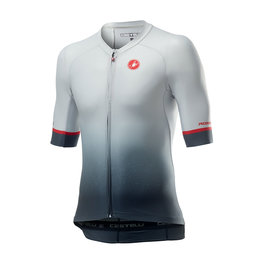 CASTELLI Cyklistický dres s krátkým rukávem - AERO RACE 6.0 - šedá