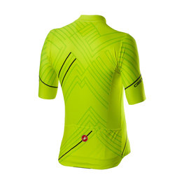 CASTELLI Cyklistický dres s krátkým rukávem - PASSO - žlutá