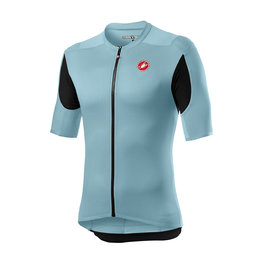 CASTELLI Cyklistický dres s krátkým rukávem - SUPERLEGGERA 2 - šedá/černá