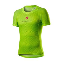 CASTELLI Cyklistické triko s krátkým rukávem - PRO MESH - žlutá
