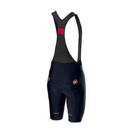 CASTELLI Cyklistické kalhoty krátké s laclem - COMPETIZIONE - modrá