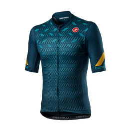 CASTELLI Cyklistický dres s krátkým rukávem - AVANTI - modrá