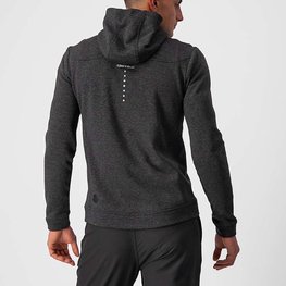 CASTELLI mikina - MILANO FZ FLEECE - černá
