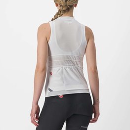 CASTELLI Cyklistický dres bez rukávů - ANIMA 4 LADY - ivory